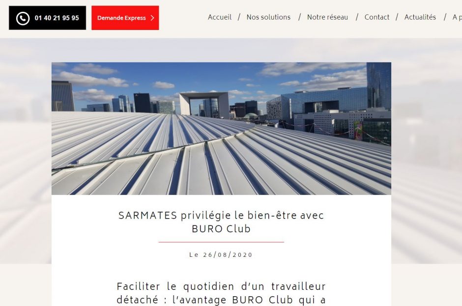 BURO Club Nous référence dans ses actualités